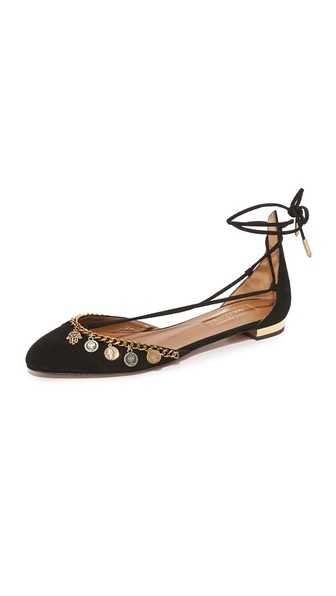 Best reputation Women's Aquazzura Abascal x Aquazzura Sevilla Flats IBN13501